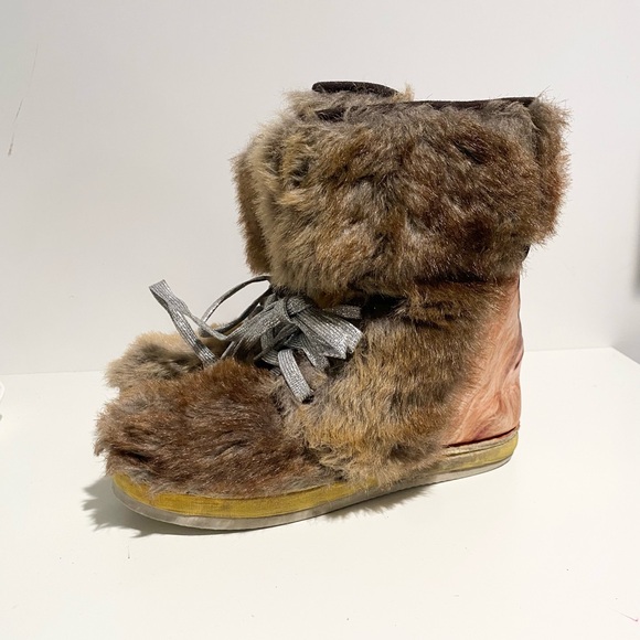 Irregular Choice x Star Wars Chewbacca Fur Boots Rare - Picture 5 of 10